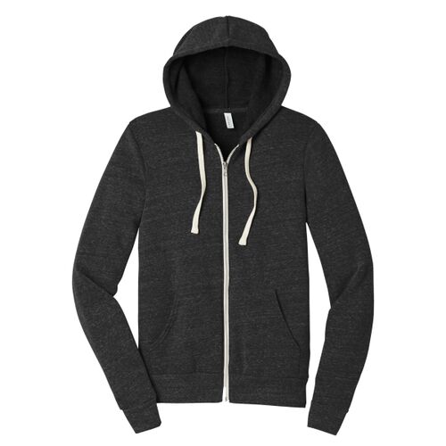 Unisex Triblend Sponge Fleece Full Zip Hoodie Thumbnail